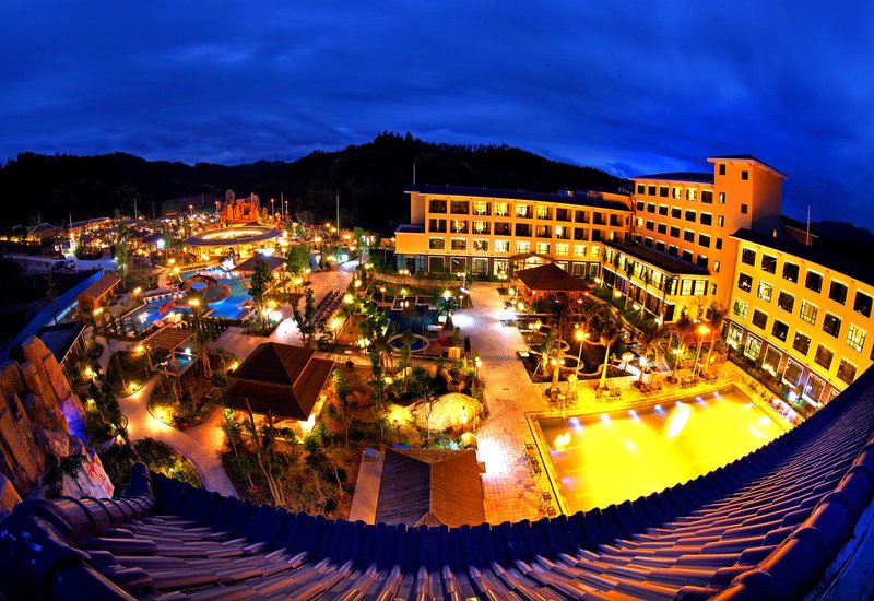 Yeyuan Hotspring Holiday Hotel over view