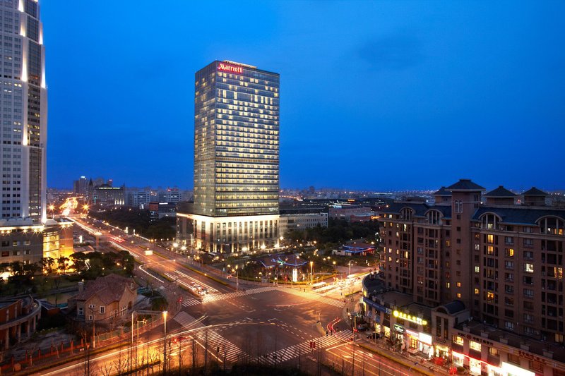 Shanghai Marriott Hotel Pudong East over view