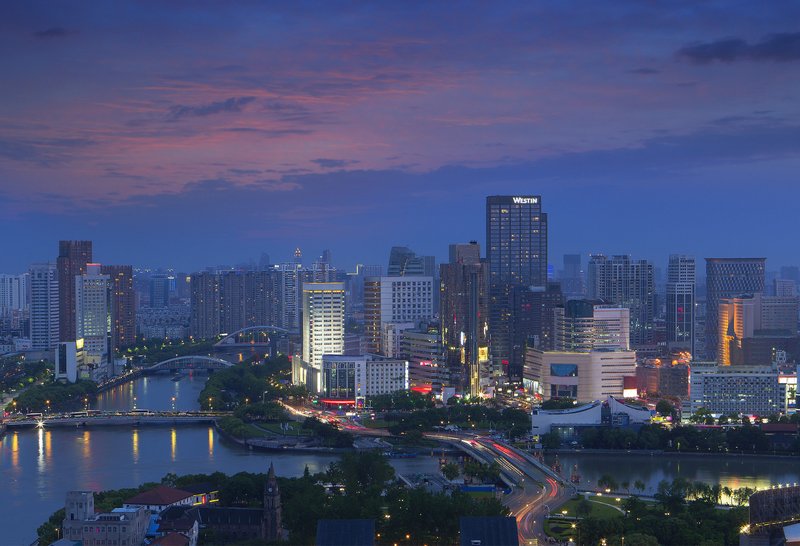 宁波威斯汀酒店外景图