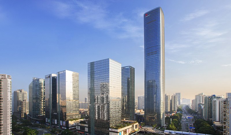 Shenzhen Marriott Hotel Nanshan over view