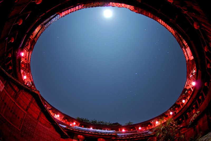 Yongding Chuxi Tulou Yuqinglou Inn Over view