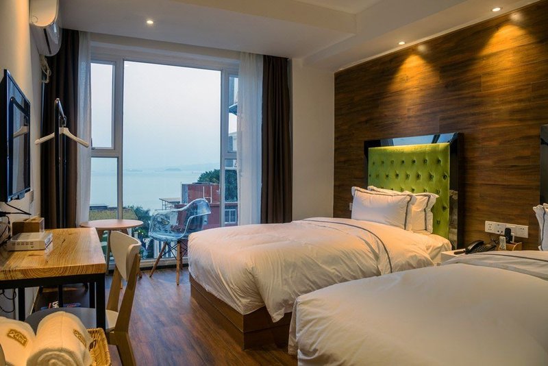 Xiamen sea fishing, pure light luxury Posthouse over view