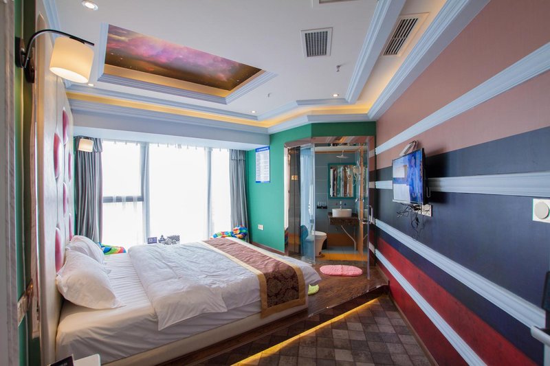 Qiziyuan Theme Apartment Hotel Guest Room
