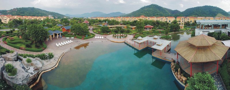 Caoxi Hot Spring Holiday Resort Over view