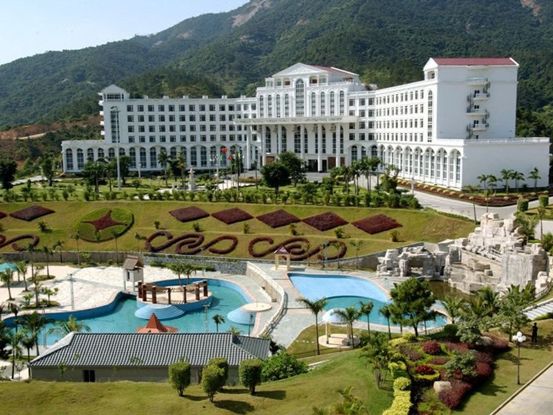 Luofushan Jiabaotian International Hotspring Resort over view