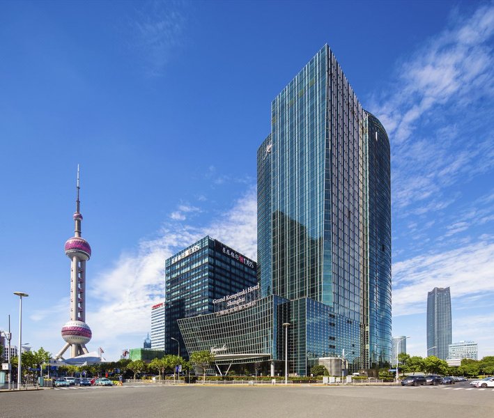 Grand Kempinski Hotel Shanghai over view