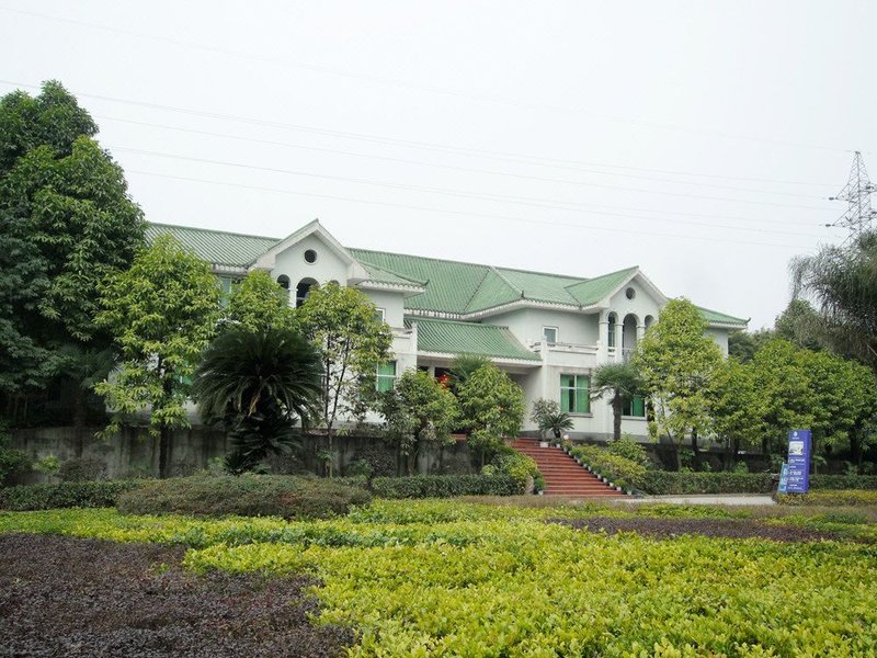 Langzhong Taoyuan Hotel over view