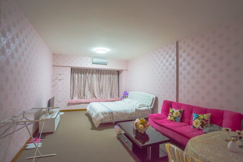 Langman Xiaowu Fashionable ApartmentGuest Room