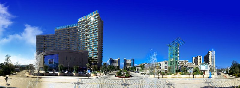 Jinsha Bandao Lake-view Yangsheng Hotel Over view