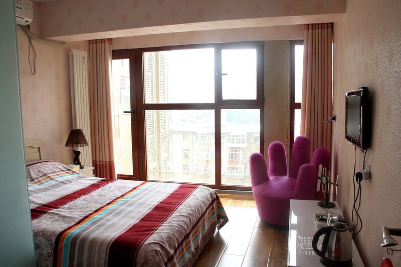 Jinan Gala Fashion ApartmentGuest Room