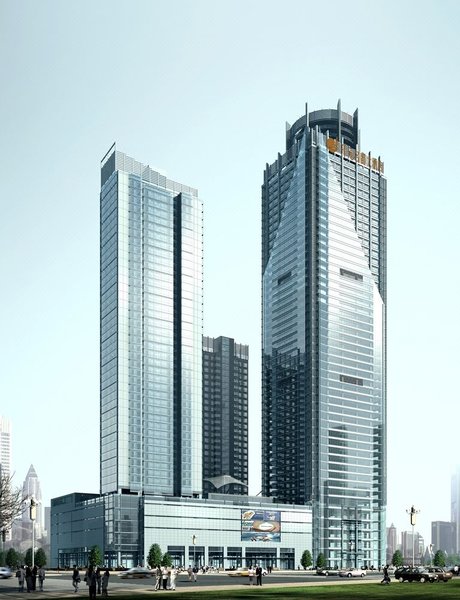 New Century Grand Hotel QingdaoOver view