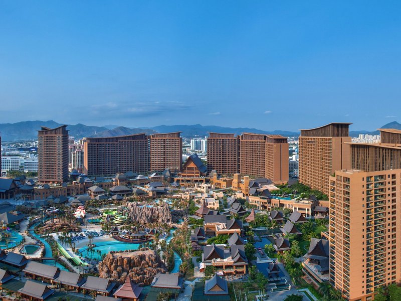 Mangrove Tree Resort World Sanya Bay (Buddha Tower) over view