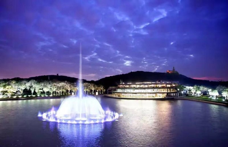 Homa Moon Lake Hotel of Modern Art over view