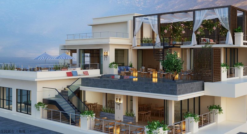 Dongfang Liangzhi Seaview Hotel over view