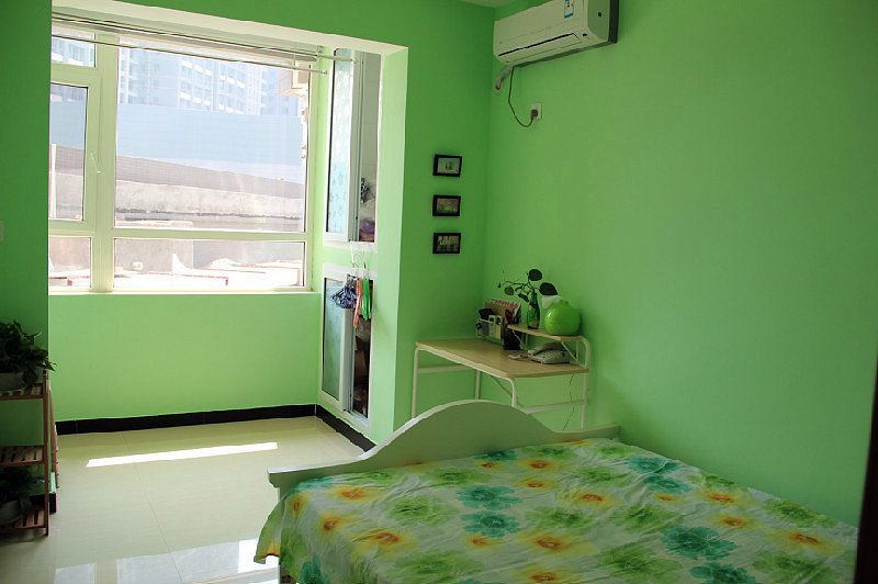 Simple Capsule Apartment Hotel Guest Room