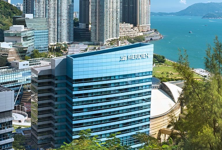 Le Meridien Cyberport Hongkong over view