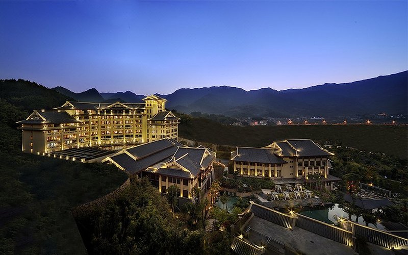 Xishan Hotspring Resort Hotel over view