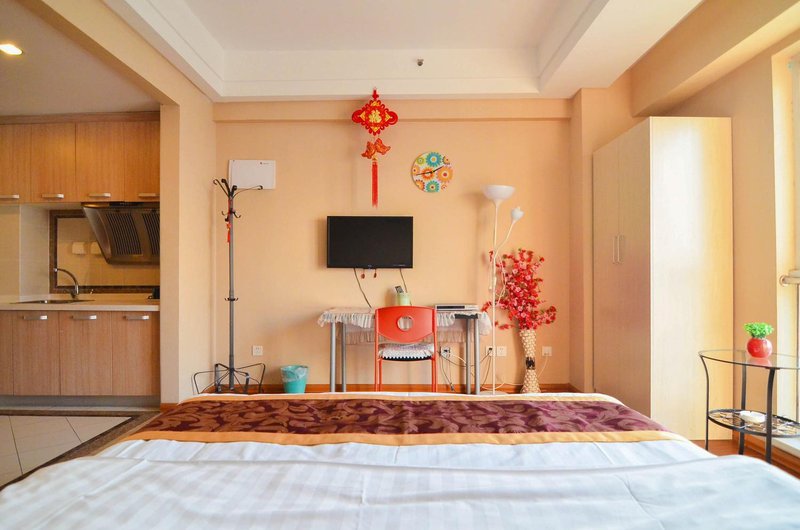 Dalian Liuhe Firmiana Hotel Apartment Guest Room