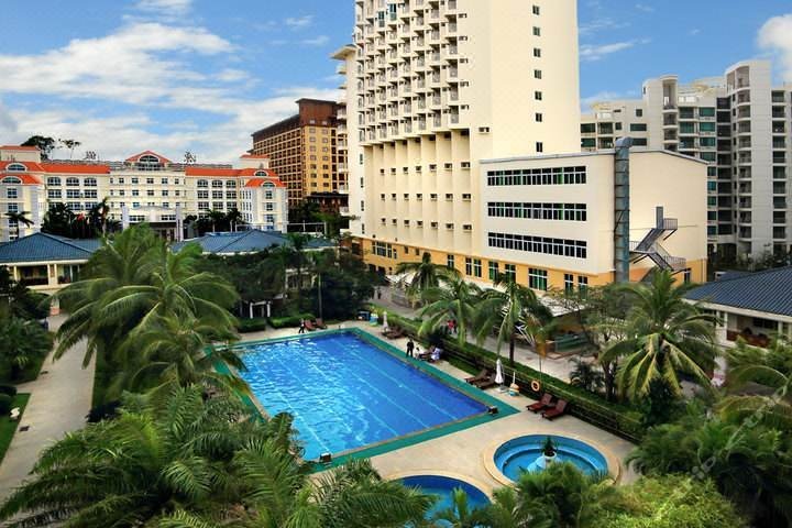 三亚海悦湾海景主题酒店外景图