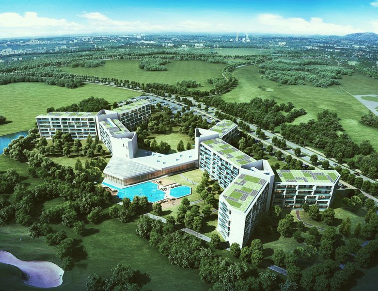 Anlan Hotel Qinhuangdao over view