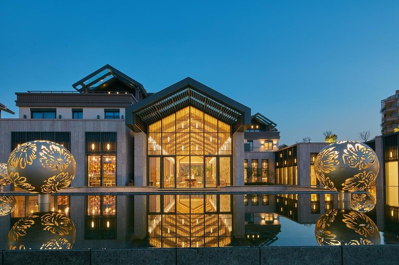 Hangzhou Blossom Water Museum Hotel over view