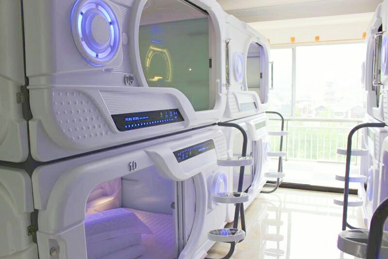 Space capsule Youth hostelGuest Room