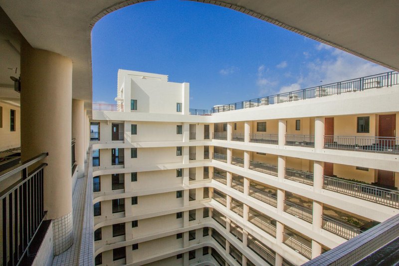 Huizhou country garden ten silver beach tianjiao hotel water, blue sky Over view