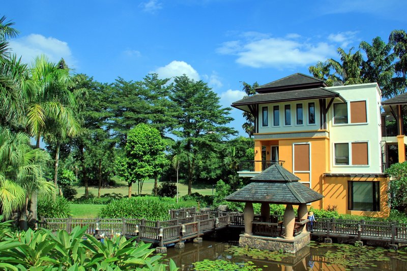 Huizhou Palm Island Golf Resort Over view