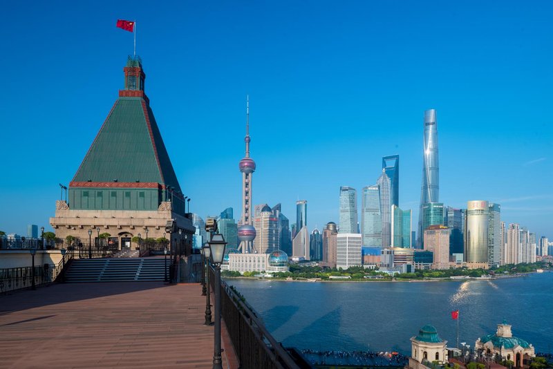 Fairmont Peace Hotel ShanghaiOver view