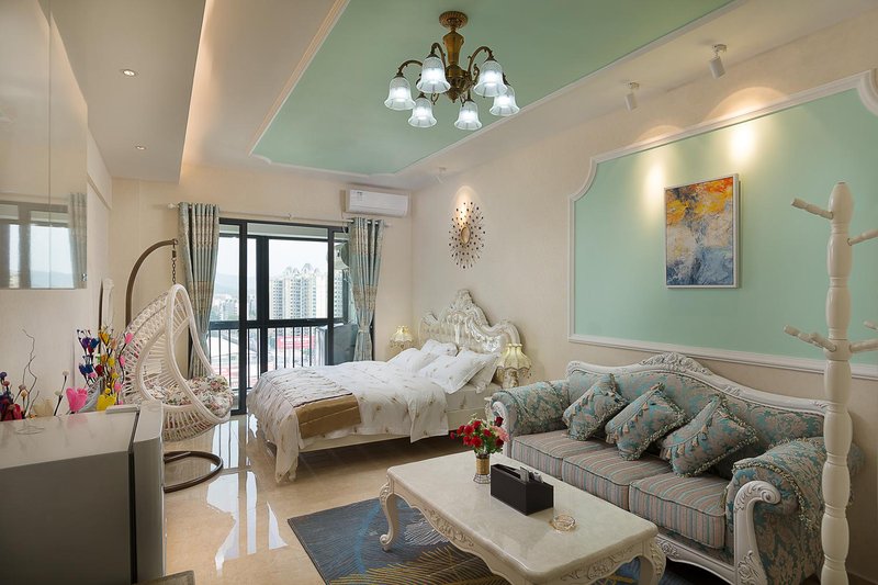 Guidan Theme Apartment Hotel (Dongguan Fenghui) Guest Room