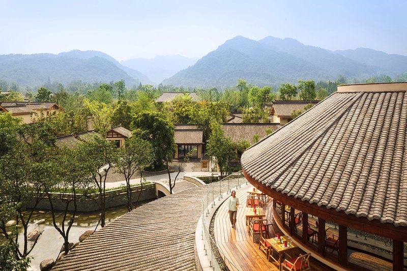 Six Senses Hotel Qing Cheng Mountain Over view