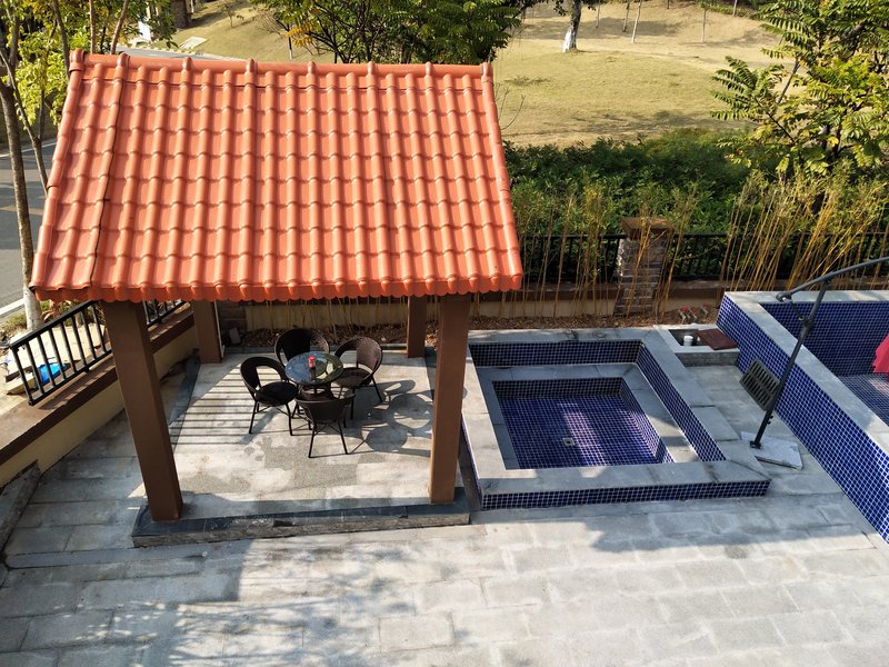 Huizhou R  F Nankunnan villa easy health Valley VillaHotel public area