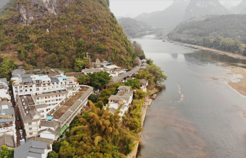 Percent Hotel Yangshuo by Li River (Yangshuo West Street) Over view