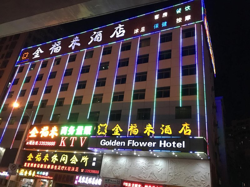 Golden Flower Hotel over view