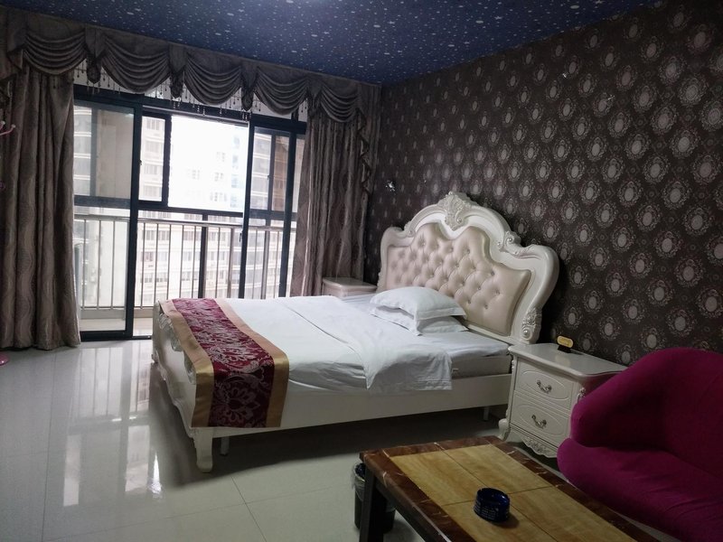 Nanning seven days theme of luxury apartmentsGuest Room