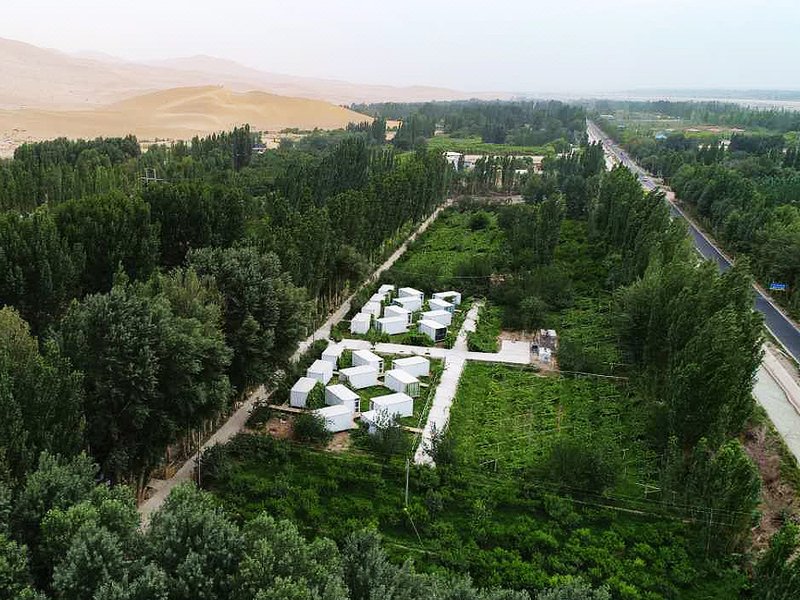 Dunhuang Mingxiu Villa Over view