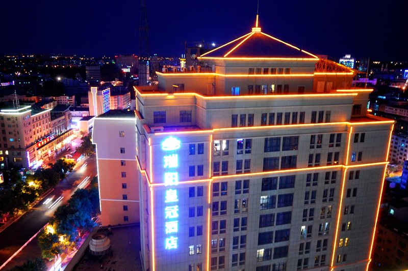 Ruiyang Crown Hotel over view