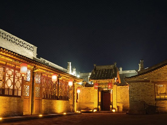 Fly by knight Pingyao Courtyard Over view