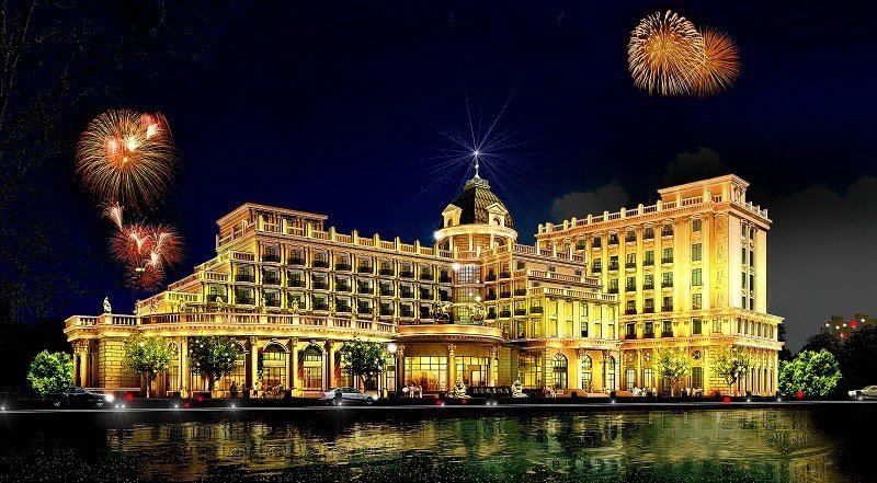 Garden Lakefront Sego International Hotel Over view