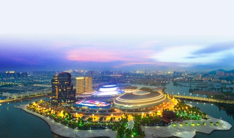 Oriental Grand Hotel Shaoxing over view