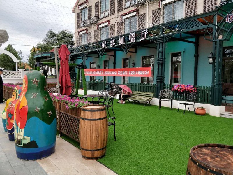 Sicilian style hotel Over view