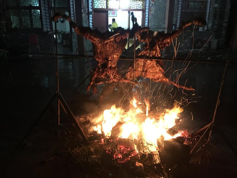 Maoxian county qiang of ecological farmOver view