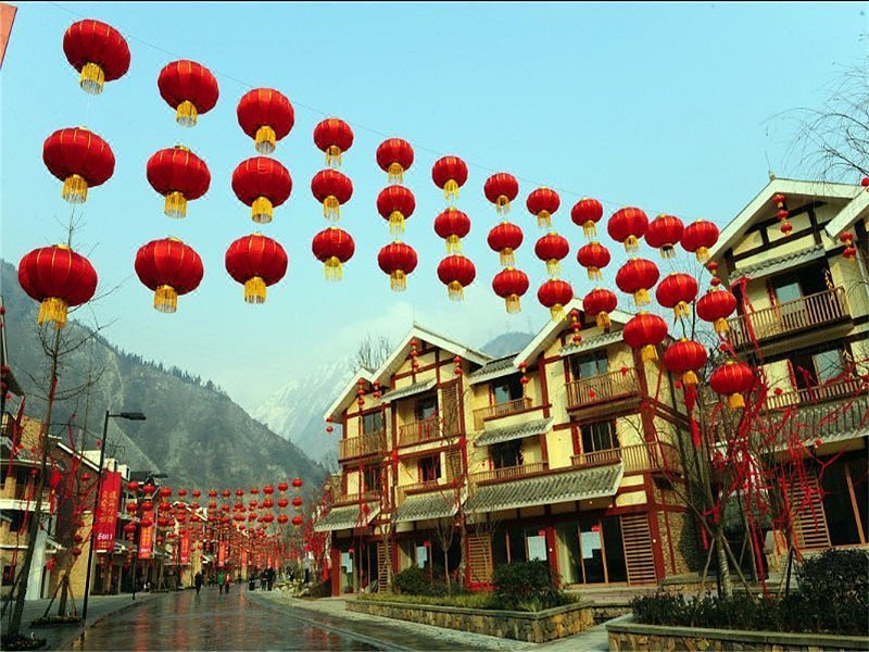 汶川映秀大酒店外景图