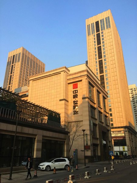 瑞客门精品公寓(北京世贸天阶店)外景图