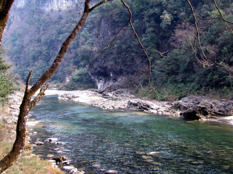 Bazhong Wushan Tiexi HotelOver view