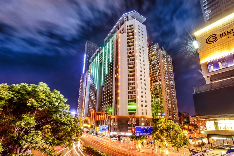 JTOUR INN Guiyang Yanan West Road Fountain subway station over view