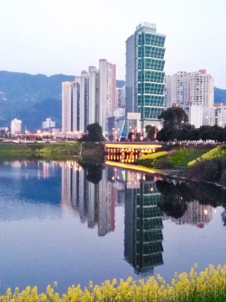 Longjing International Hotel over view