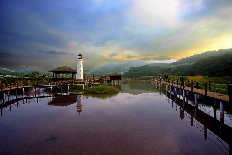 Hemingzhou Hot Spring Resort, FoganOver view