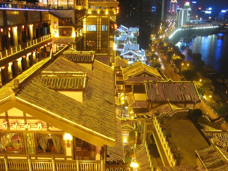 Yu Jia Apartment Hotel (Jiefangbei Riyueguang) over view