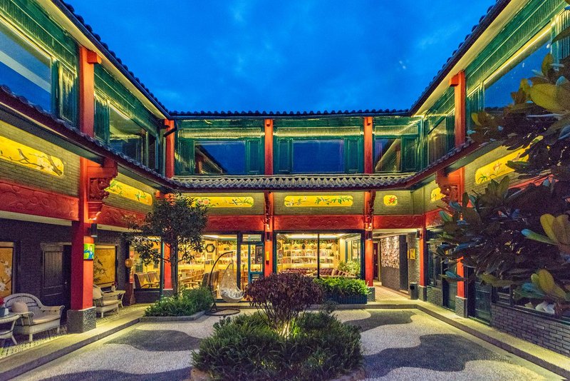 Floral Nanzhao Mansion over view